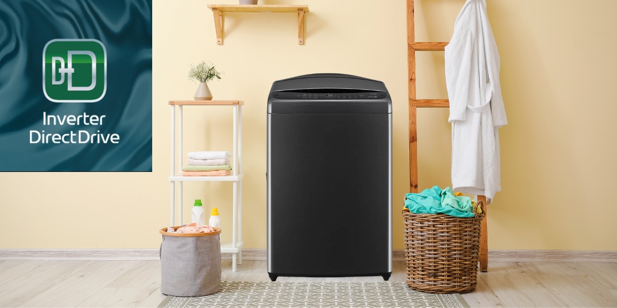 Lựa chọn máy giặt LG 19kg chất lượng cao: Máy giặt LG lồng đứng 19kg TV2519DV7B và TV2519SV7J