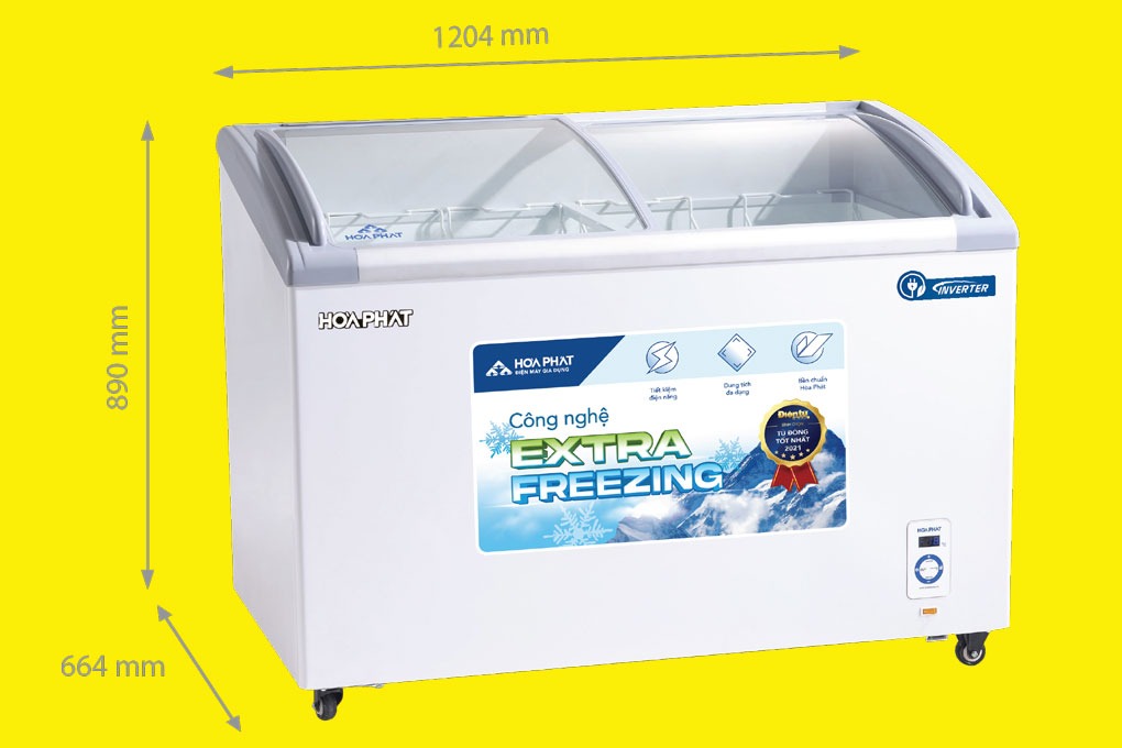 Vì sao tủ đông Hòa Phát 1 ngăn đông HSF AD8357.C1 là lựa chọn đáng tin cậy?