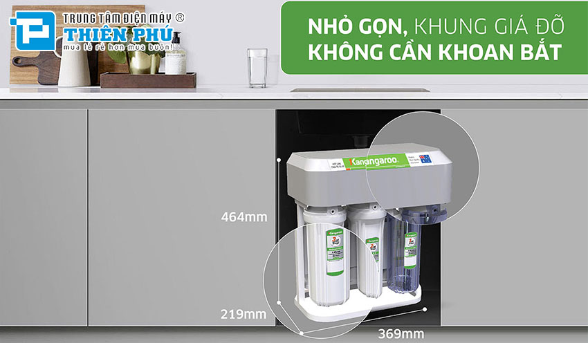 Máy Lọc Nước Kangaroo Hydrogen KGHP10K3 10 Lõi