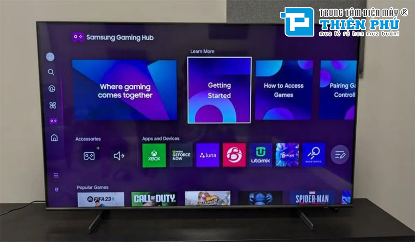 Tivi Samsung 43 inch 4K QA43Q7FA, mẫu tivi QLED giá rẻ có chất lượng vượt trội đáng mua