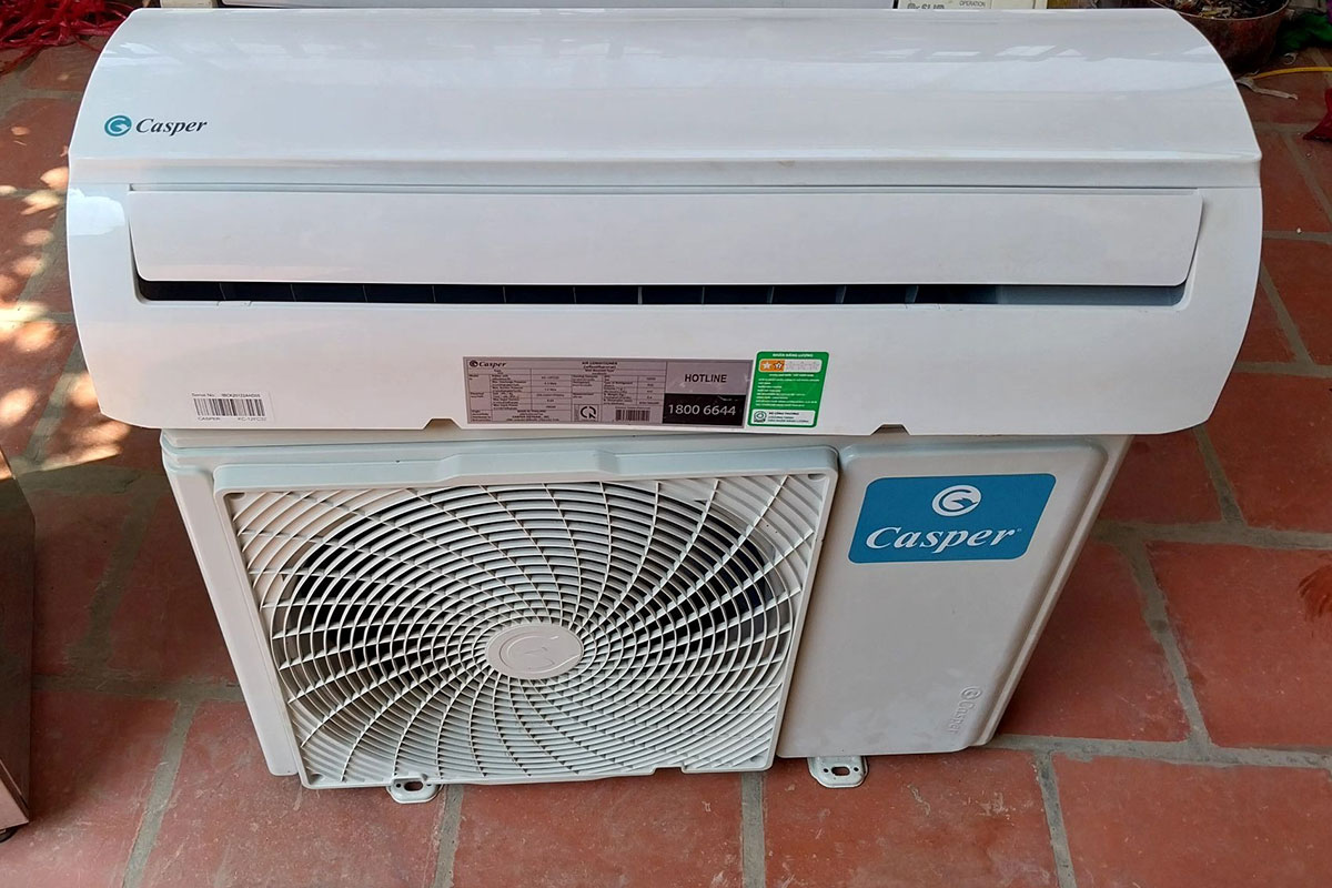 Review điều hòa Casper SC-12FB36A giá rẻ, làm lạnh nhanh còn tiết kiệm điện