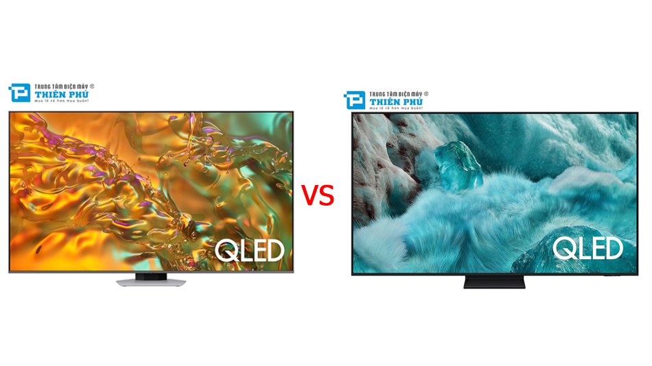 So sánh tivi Qled Samsung 55Q80D và Samsung 55Q7F5A