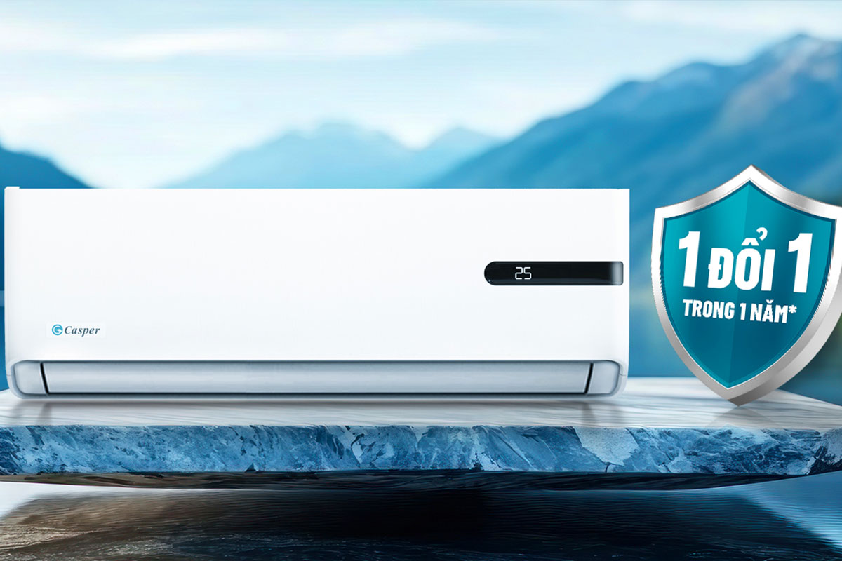 Cùng tầm giá 5 triệu, nên mua điều hòa Casper SC-12FB36A hay GC-12IB36?