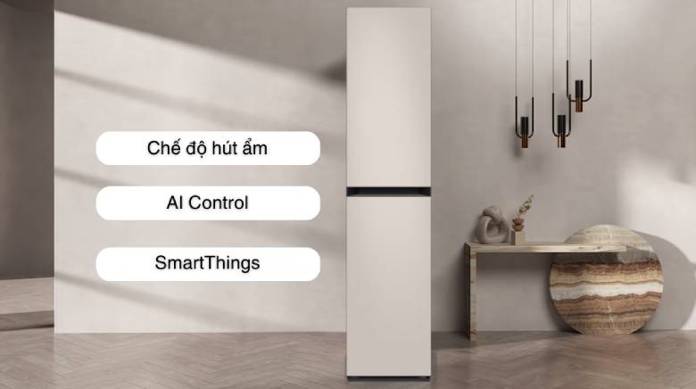Tủ chăm sóc quần áo Samsung 3 móc DF18CB8600ERSV giải pháp chăm sóc quần áo chuyên nghiệp