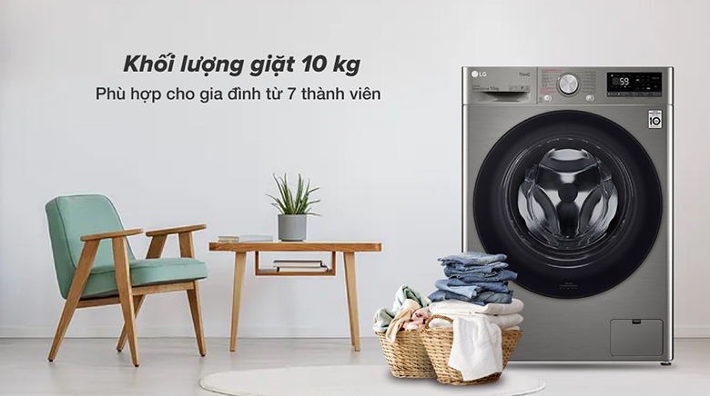 Những chiếc máy giặt LG cửa ngang 10kg được bán chạy nhất hiện nay