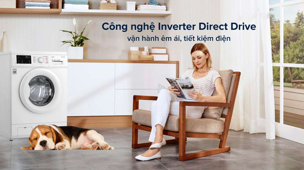 Kiểm chứng thực tế tiết kiệm năng lượng: Máy giặt LG inverter 9 kg FB1209S6W có thật sự “ăn ít điện, giặt khỏe”?