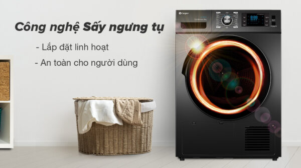 Có nên lựa chọn máy sấy quần áo Casper ngưng tụ TD-80CGB cho gia đình?