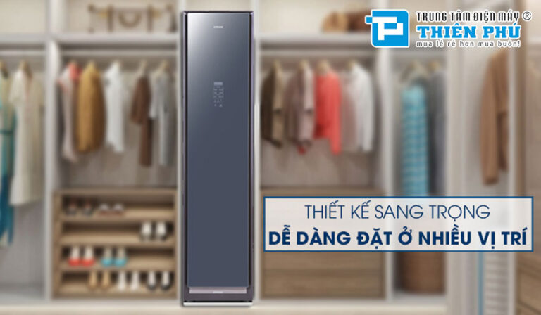 5 đánh giá quan trọng để bạn lựa chọn tủ chăm sóc quần áo Samsung DF60R8600CG/SV