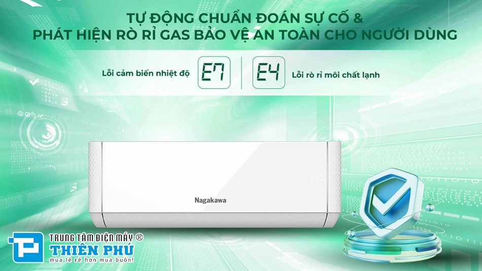 Điều Hòa Nagakawa Inverter 18000Btu 2 Chiều NIS-A18R2T29