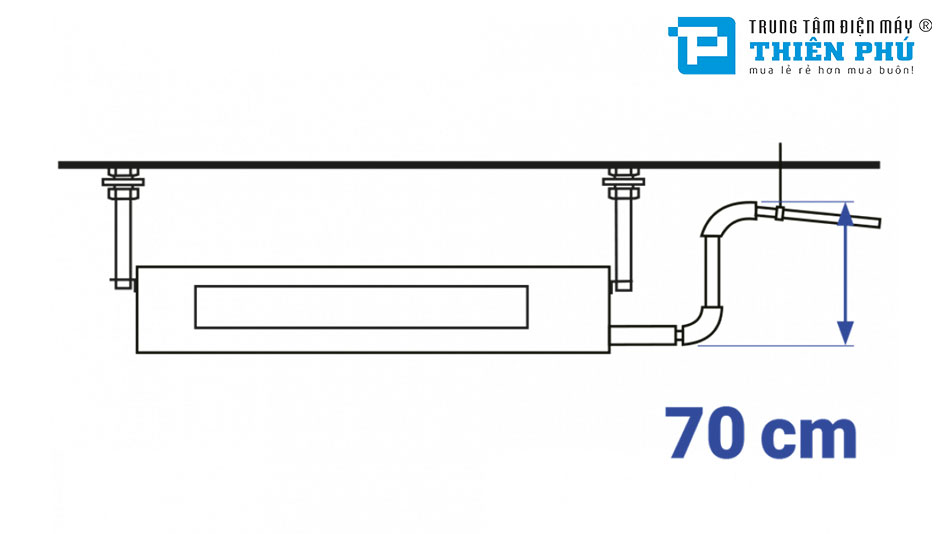 Điều Hòa Nối Ống Gió AUX Inverter 1 Chiều 60000Btu ALMD-C60/5R3A-T