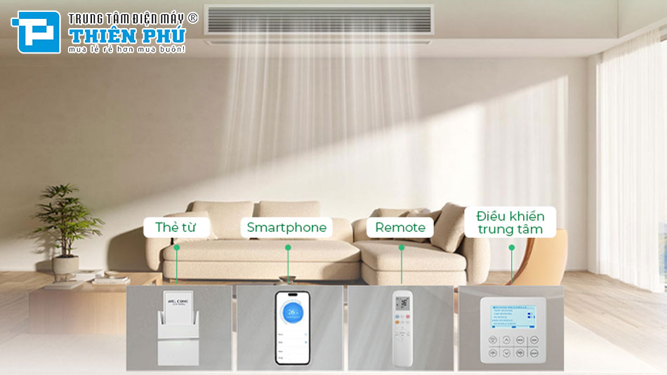 Điều Hòa Nối Ống Gió Nagakawa Inverter 120000Btu 1 Chiều NBH-C120I