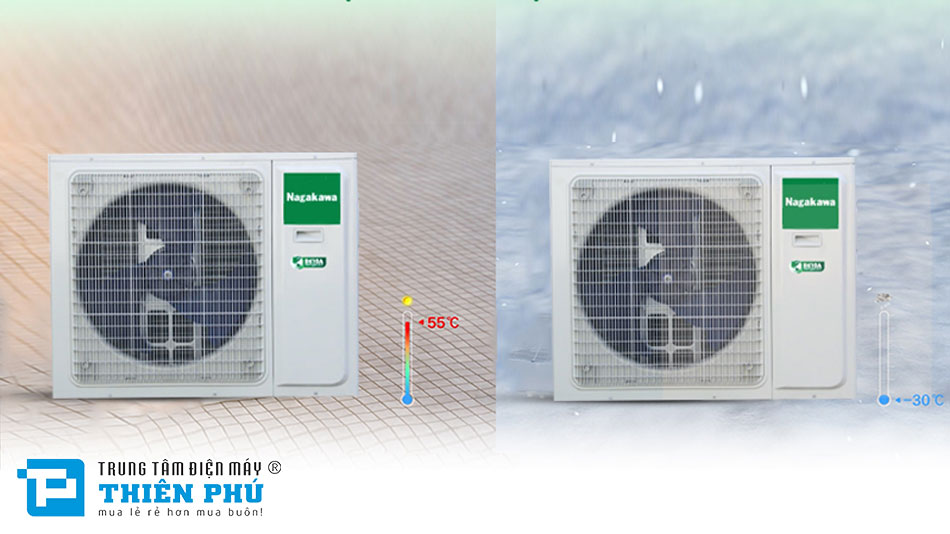 Điều Hòa Nối Ống Gió Nagakawa Inverter 120000Btu 1 Chiều NBH-C120I