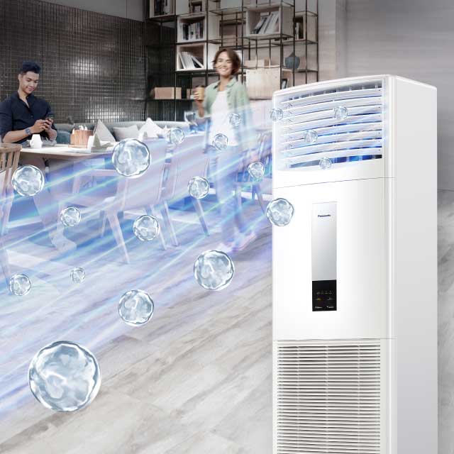 Điều hòa cây panasonic S-21PB3H5/U-21PRB1H5 không chỉ làm mát sâu mà lại lọc không khí trong lành