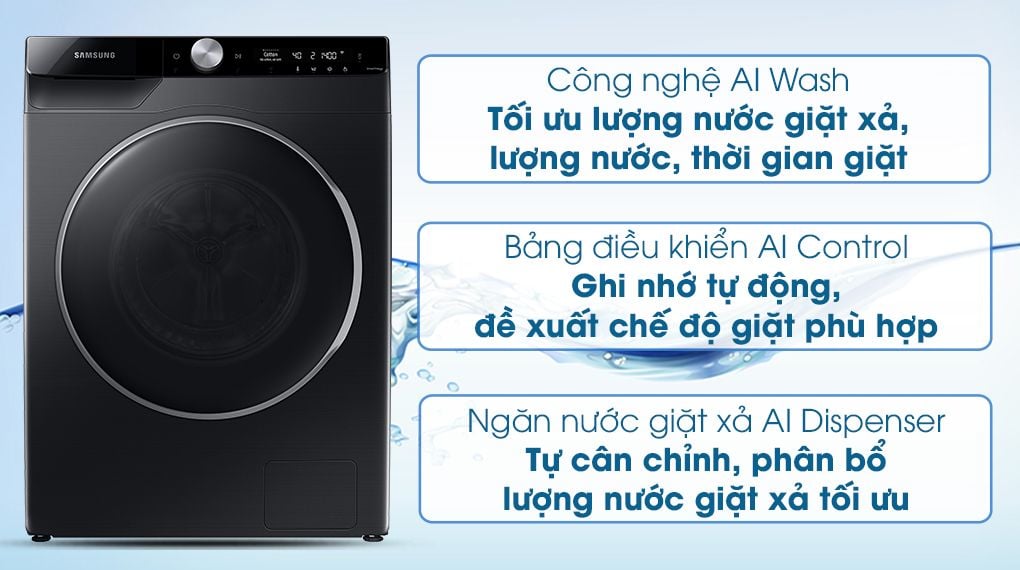 So sánh máy giặt samsung 10kg WW10T634DLX/SV và WW10TP44DSB/SV