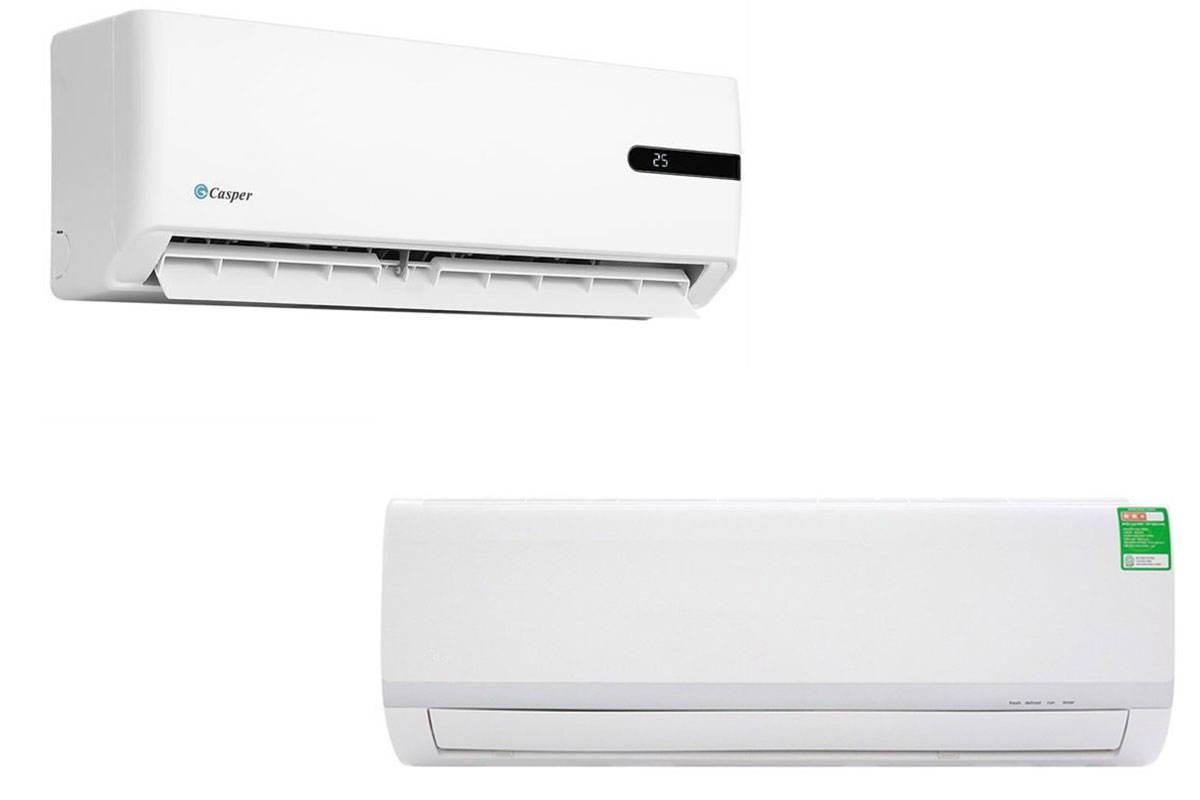 So sánh điều hòa Casper GC-12IB36 và Midea MSCE-13CRFN8, loại nào đáng mua hơn?