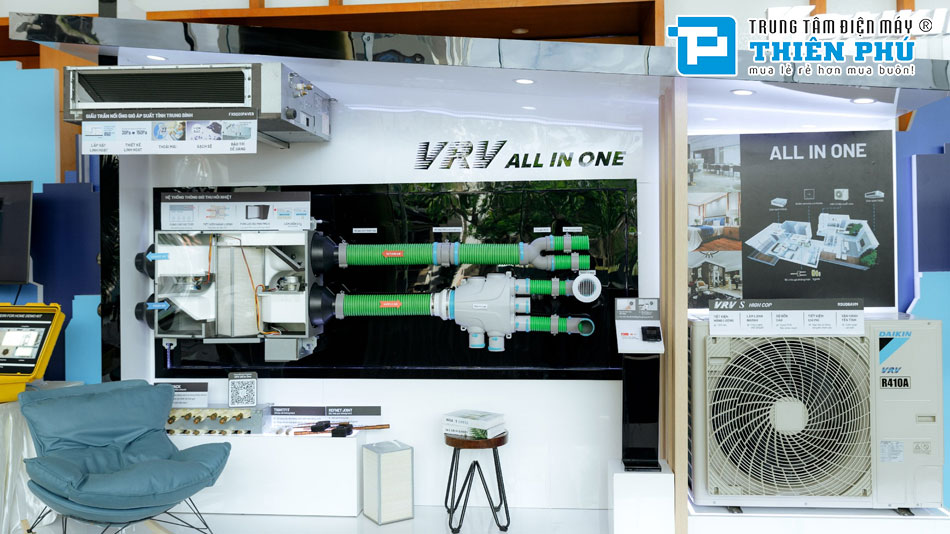 Giới thiệu hệ thống điều hòa trung tâm Daikin 6HP RSUQ6AVM