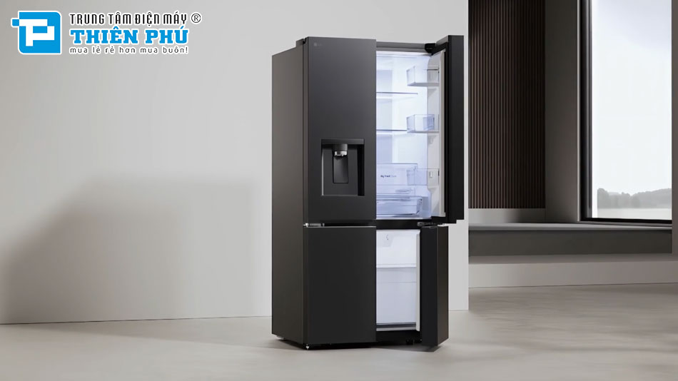 Tủ Lạnh LG Inverter 4 Cánh 576 Lít LFD58BLMAI