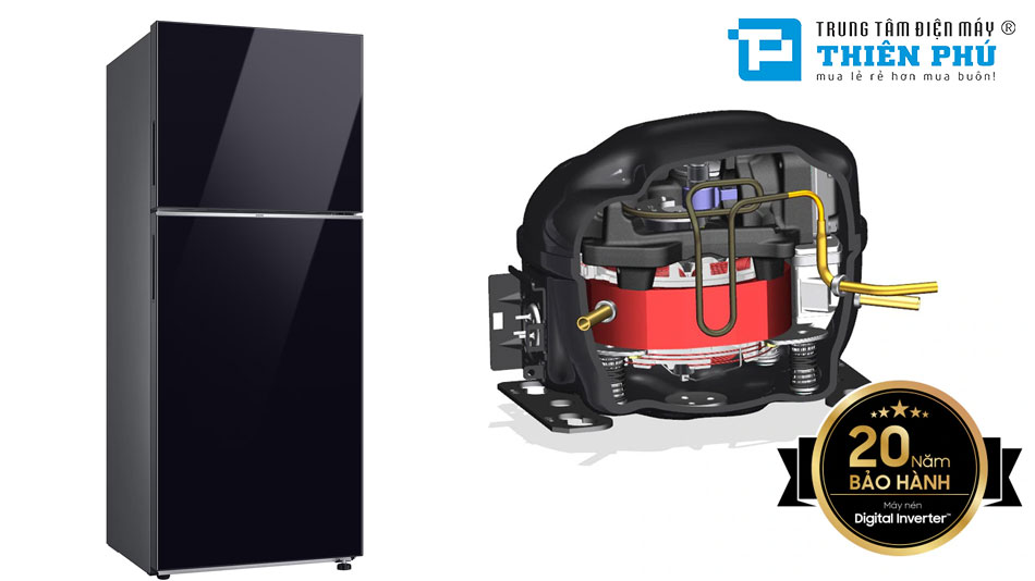 Tủ Lạnh Samsung Inverter 385 Lít Bespoke RT38CB668422SV