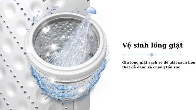 Hướng dẫn sử dụng máy giặt LG 14kg lồng đứng T2514VBTB hiệu quả