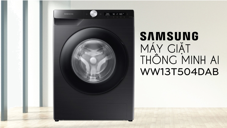 Khám phá lý do máy giặt Samsung cửa trước WW13T504DAB/SV là lựa chọn tuyệt vời