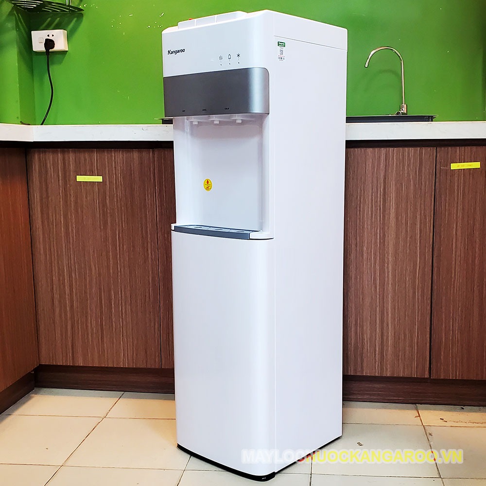 Khám phá công nghệ tiên tiến trên cây nước nóng lạnh Kangaroo hút bình KG56A3