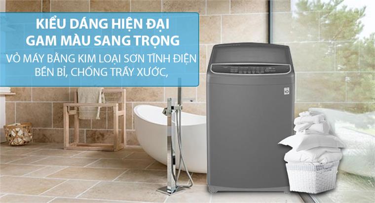 Tận hượng sự tinh tế với máy giặt LG 11kg lồng đứng T2511VBTB