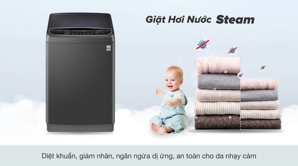Trải nghiệm thực tế máy giặt LG 11Kg T2511VBTB – Ai phù hợp, giặt sạch thế nào?