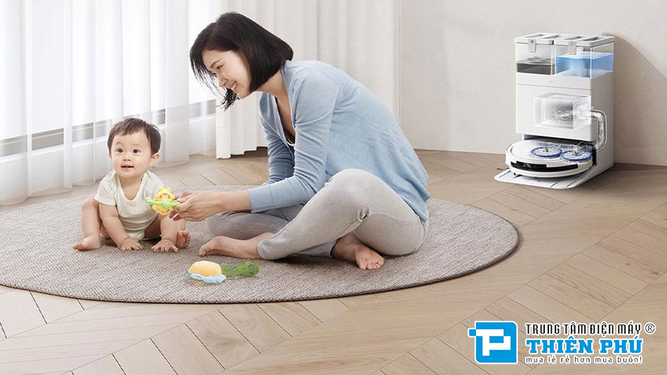 Robot Hút Bụi Ecovacs Deebot T50 Pro Omni