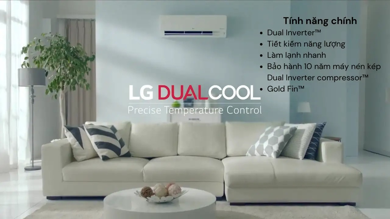 Điều hòa LG 24000 1 chiều inverter IEC24M1 có tốt và bền không?