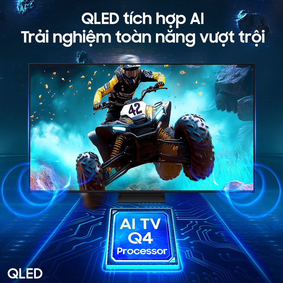 Trải nghiệm thực tế về hình ảnh và âm thanh trên smart tivi Samsung QLED 4K QA55Q8FA