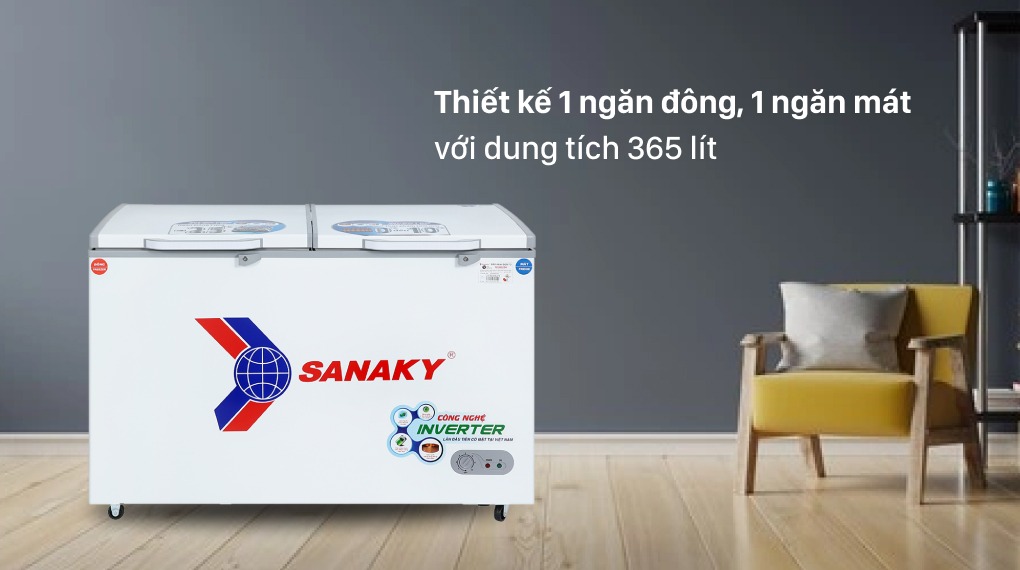Khám phá 5 lý do tủ đông Sanaky Inverter VH-5699W3 bán chạy hiện nay