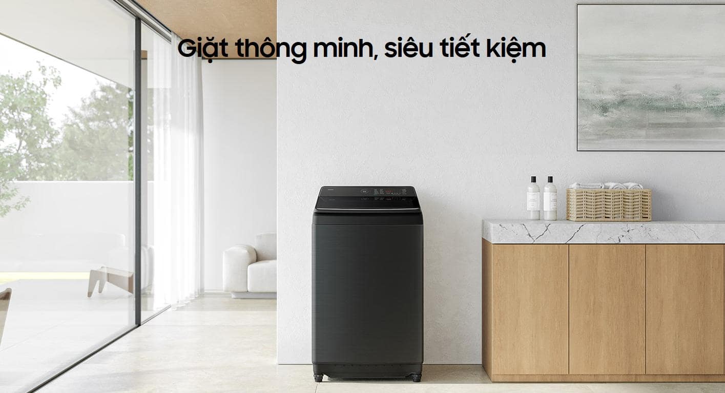 10 Lý do máy giặt Samsung lồng đứng 13kg WA80F13S5BSV là sản phẩm không bỏ lỡ