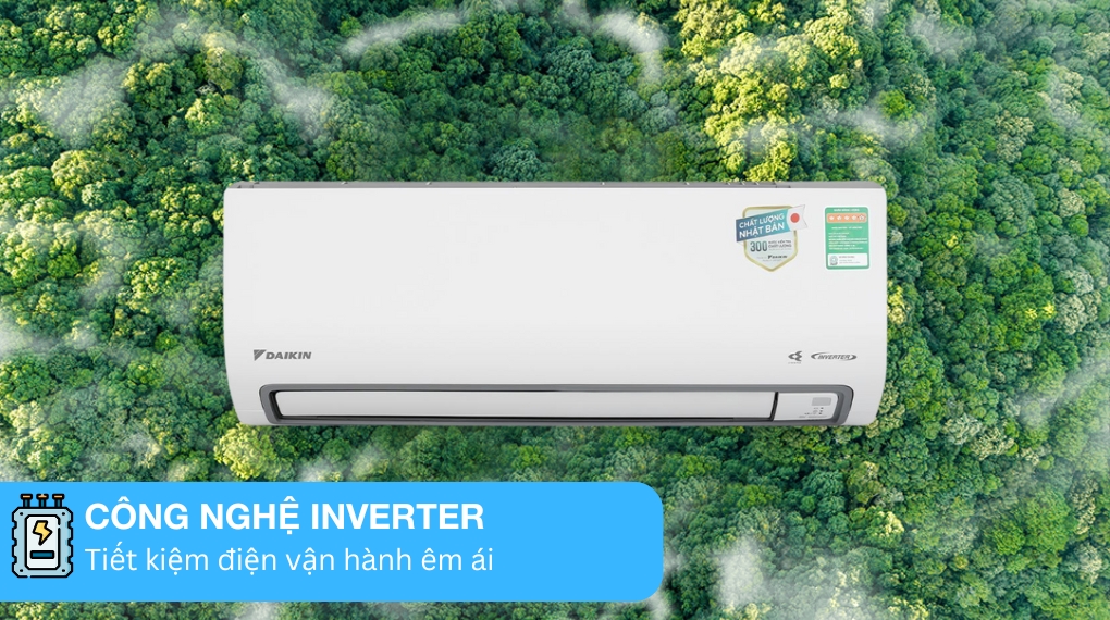Điều hòa Daikin 18000btu FTKB50ZVMV, điều hòa với nhiều tiện ích thông minh đáng chú ý
