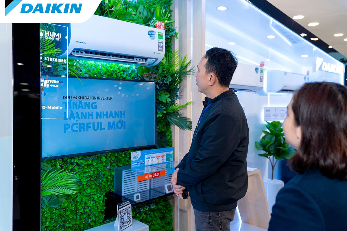 Điều hòa Daikin FTKF71ZVMV tiết kiệm điện, lọc không khí tốt và bền bỉ đáng mua ở 2025