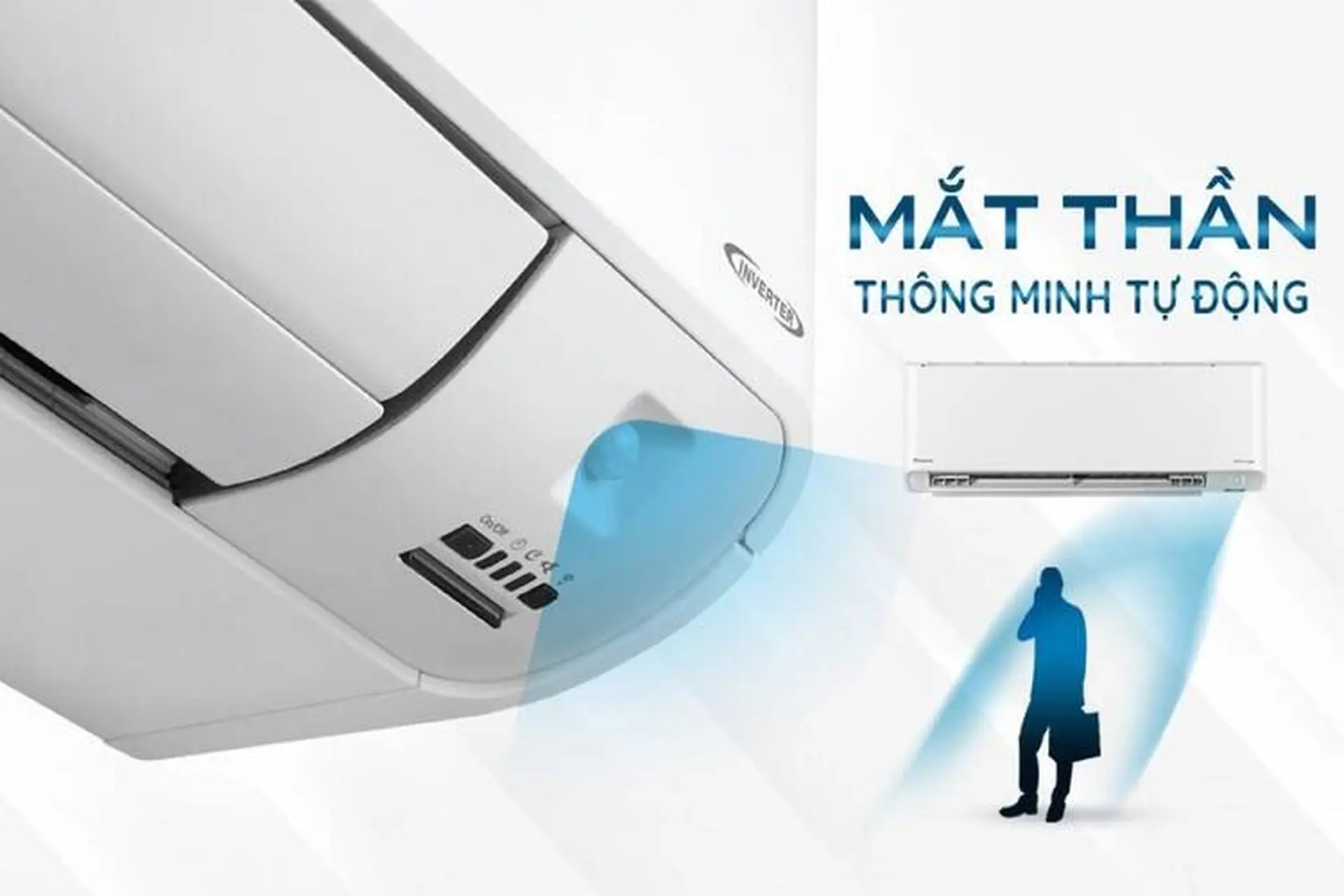 Chia sẻ chi tiết về công nghệ mắt thần trên điều hòa Daikin inverter FTKY71ZVMV