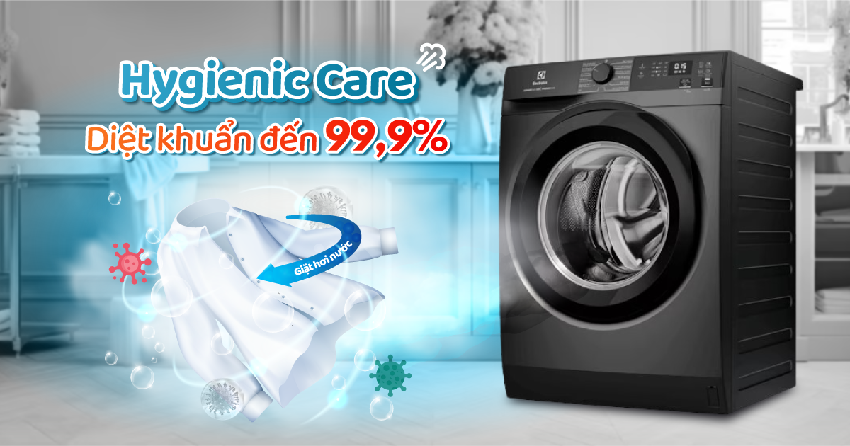 Khám phá công nghệ giặt cực hữu ích trên máy giặt Electrolux 10Kg EWF1024D3SC