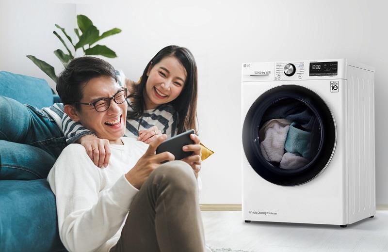 Sử dụng máy giặt LG 10Kg FV1410S4W1 mang đến trải nghiệm giặt giũ tiện lợi như thế nào?