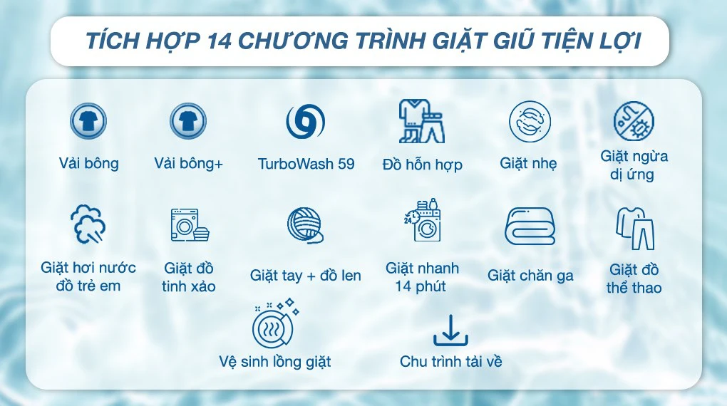 Máy giặt LG inverter 11kg FV1411S4WA giải pháp cho gia đình trên 7 người