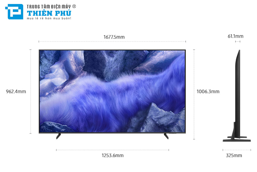 Có gì trên tivi Samsung QLED 75 inch 4K Vision AI QA75QEF1AKXXV thế hệ mới