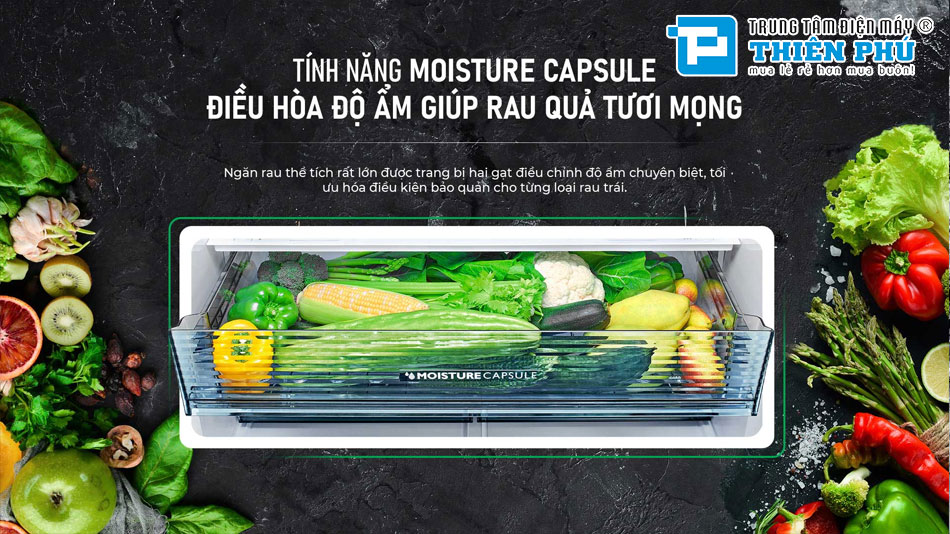 Tủ Lạnh Sharp Inverter 4 Cánh 611 Lít SJ-FXPI700VG-BK