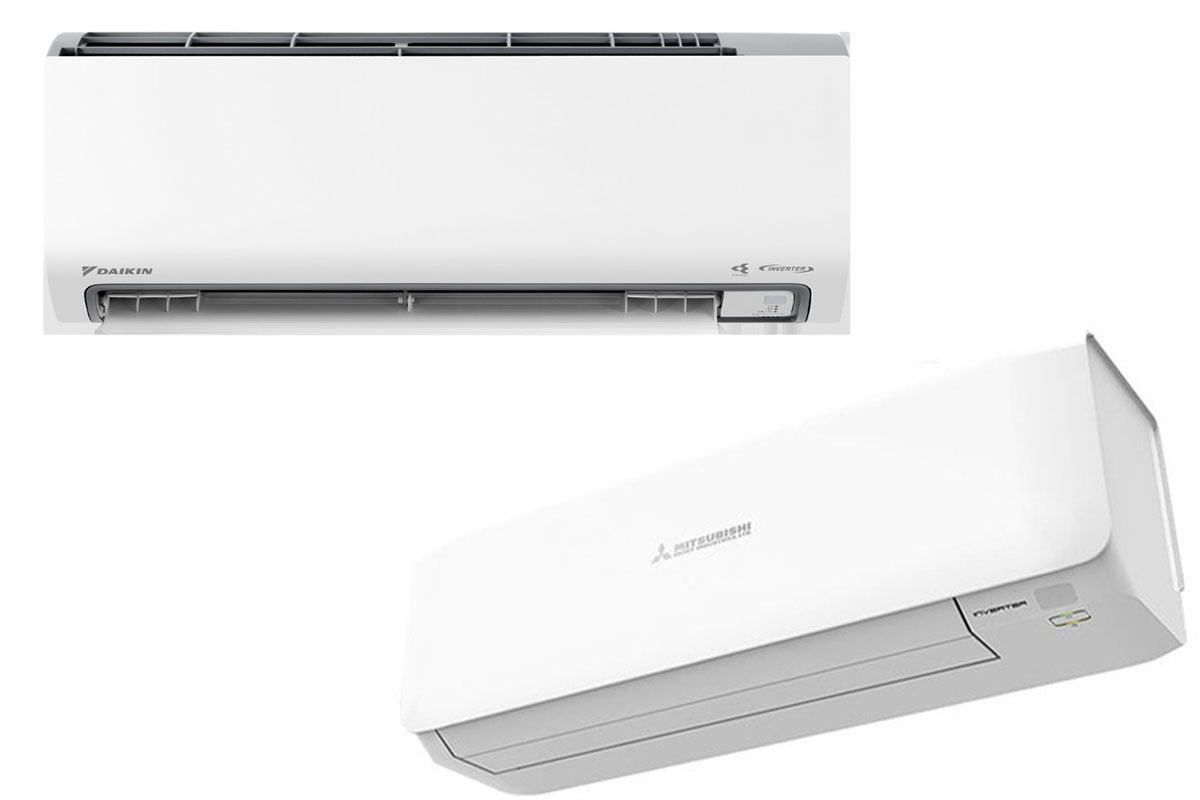 So sánh điều hòa Daikin FTKF50ZVMV và Mitsubishi SRK18YXS-W5 có gì khác biệt?