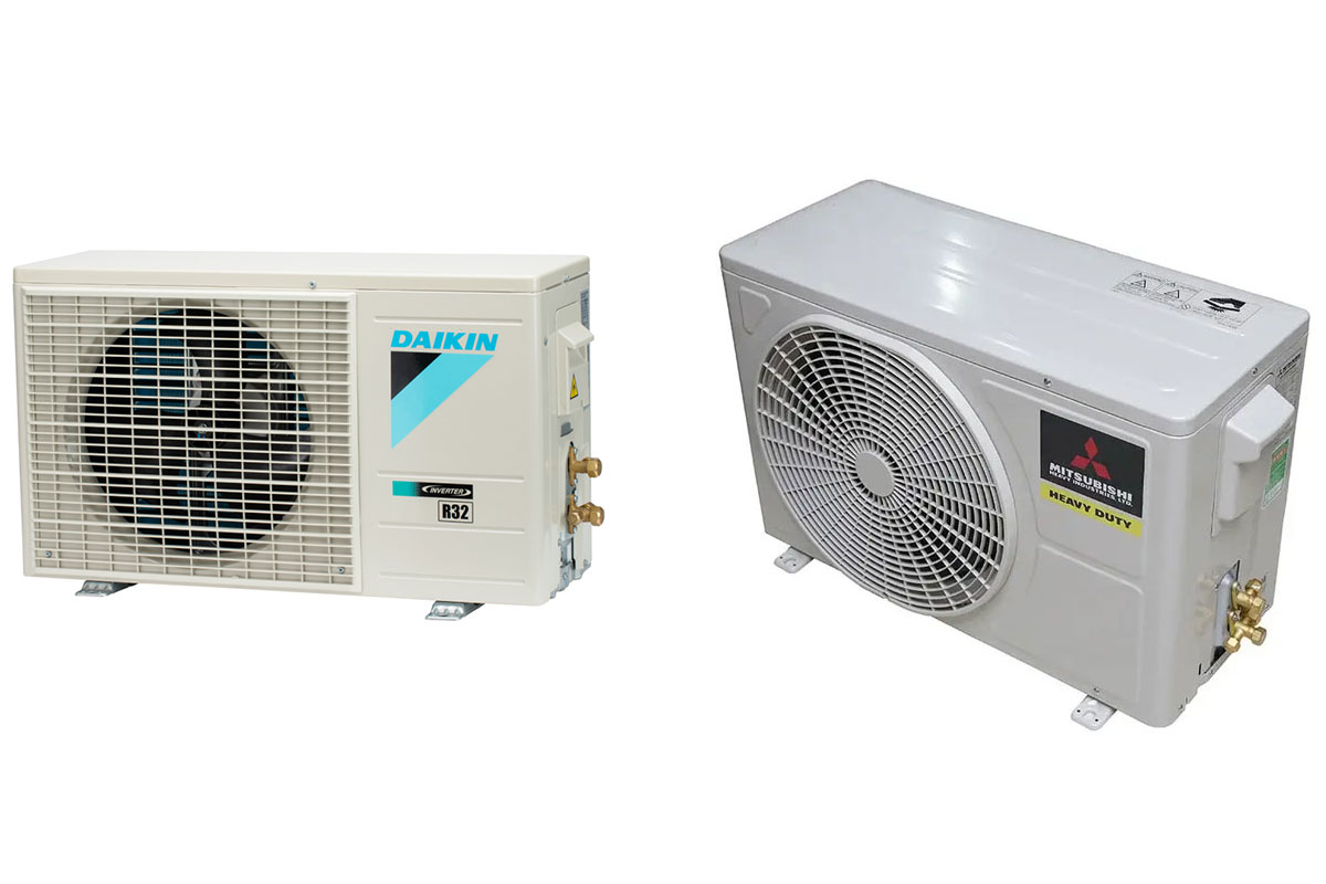 So sánh điều hòa Daikin FTKB35ZVMV và Mitsubishi SRK13YZP-W5, nên mua loại nào tốt?