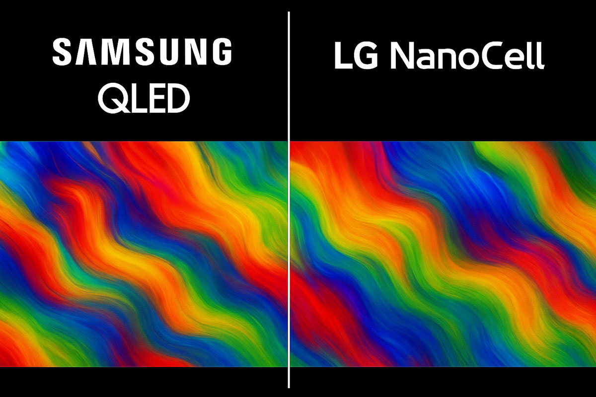So sánh chi tiết chất lượng giữa tivi Samsung QA65Q7FA và tivi LG 65NANO80ASA