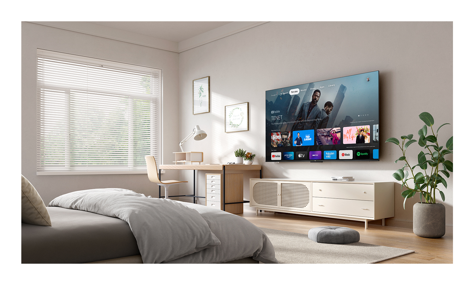 Review chi tiết google tivi TCL 4K 55 inch 55P6K ra mắt năm 2025 có gì đặc biệt