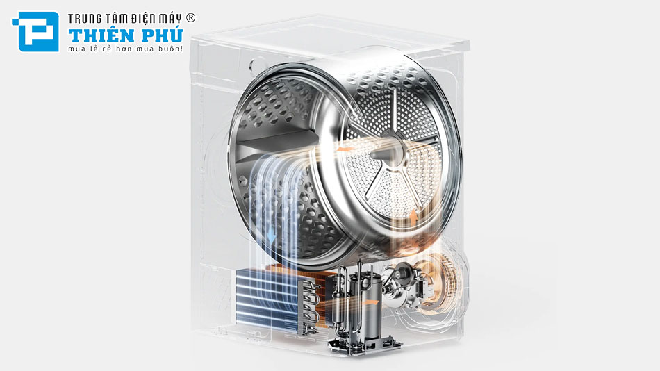 Máy Sấy Quần Áo Toshiba 8Kg TD-T21B90HWV(MG)