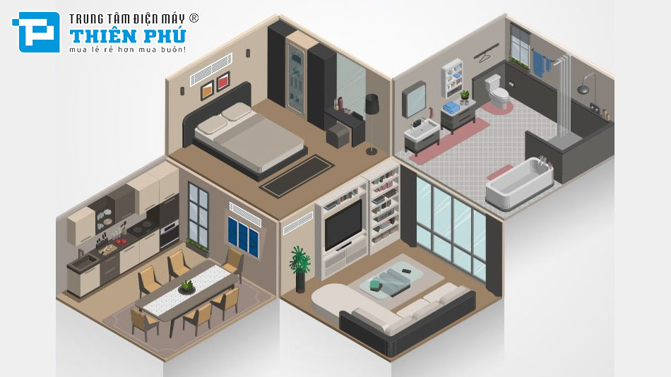 Hệ thống điều hòa trung tâm Daikin 2 chiều RSUYQ5AVM phù hợp với những không gian nào?