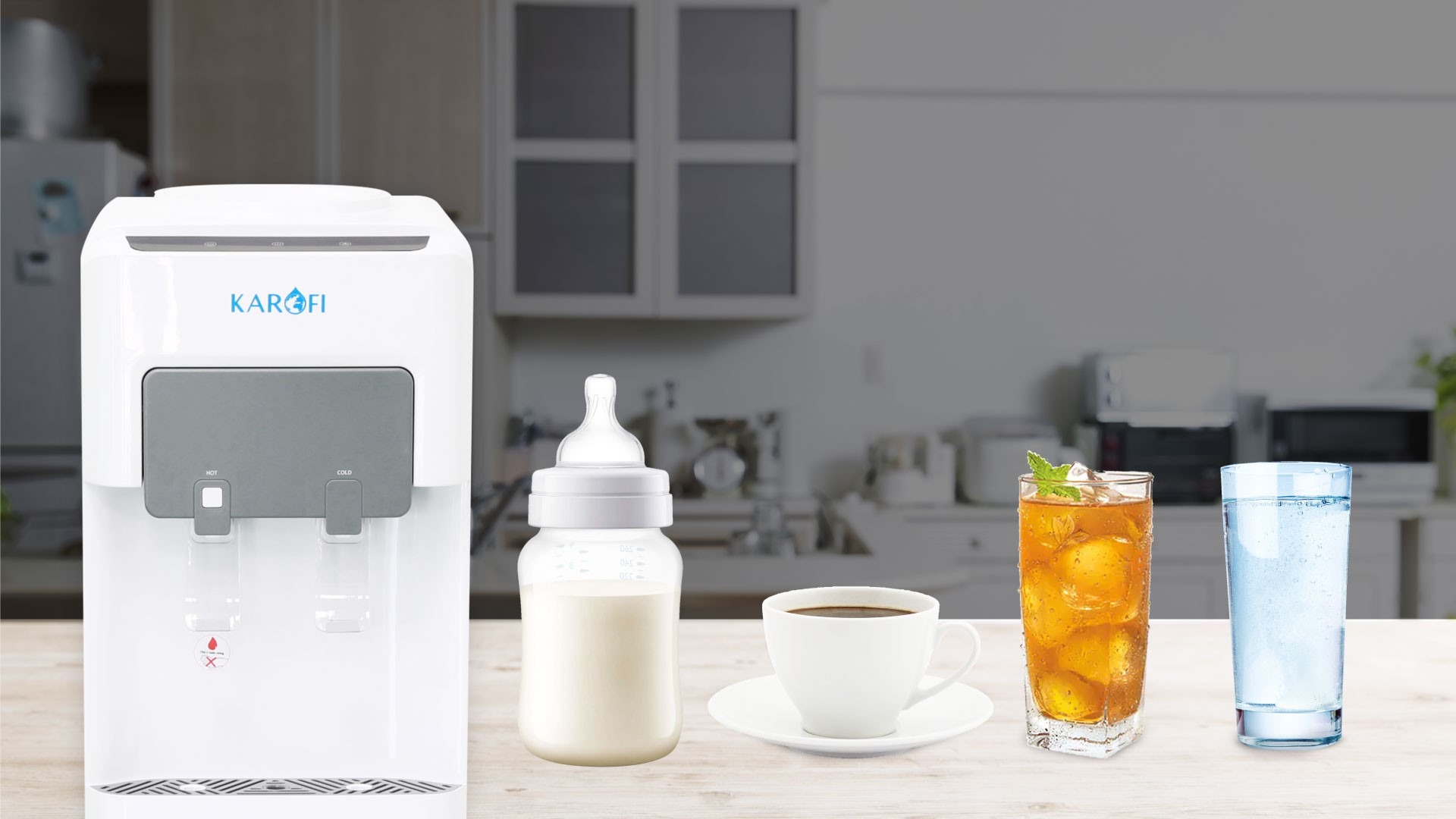 Cây nước nóng lạnh Karofi HC16 ứng dụng công nghệ tối ưu cho cuộc sống thông minh