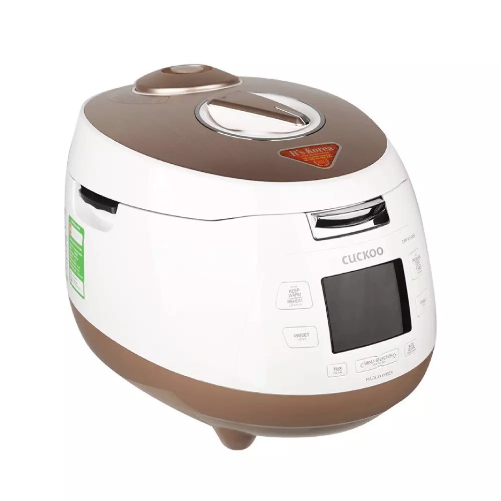 Nồi cơm áp suất điện tử Cuckoo CRP-M1000S 1.8 Lít Trắng - Hồng giải pháp nấu ăn hiện đại cho mọi gia đình