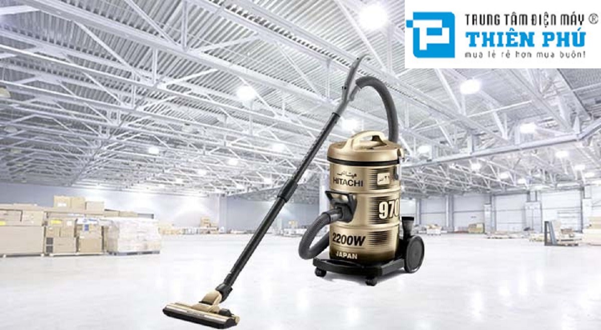 Máy hút bụi công nghiệp Hitachi giá rẻ CV-970Y/BR giải pháp làm sạch hiệu quả cho doanh nghiệp