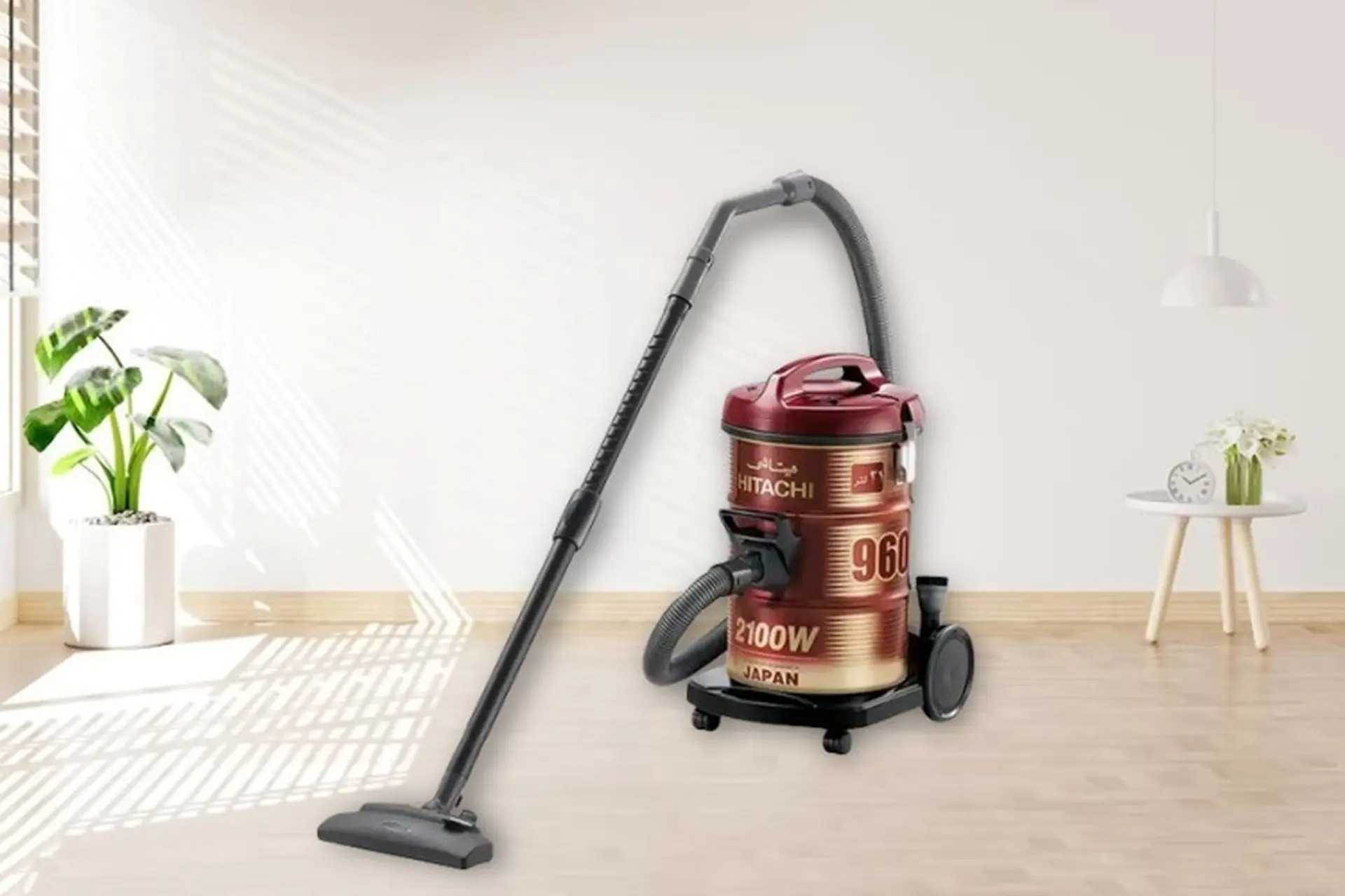 Máy hút bụi công nghiệp Hitachi CV-960F hiệu suất mạnh mẽ, làm sạch toàn diện